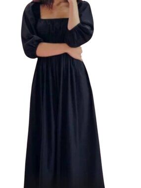 Reformation | Dresses | Reformation Wiley Long Sleeve Cotton Jersey Dress  Size Medium | Poshmark